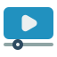 icône video youtube